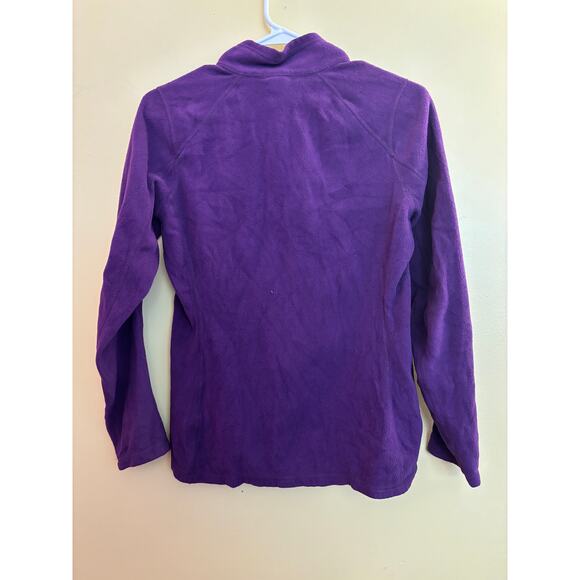 The North Face Women’s Fleece Quarter Zip Pullover – Purple, Size Small - Picture 2 of 4